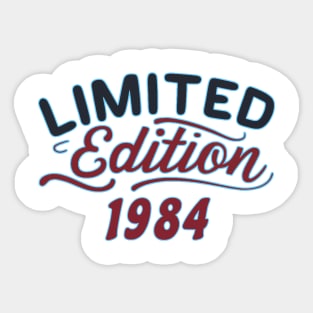 Limited Edition 1984 Sticker